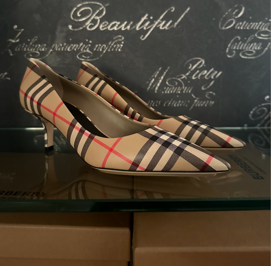 Burberry Kitten Heels