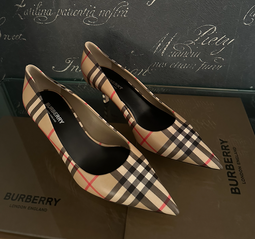 Burberry Kitten Heels